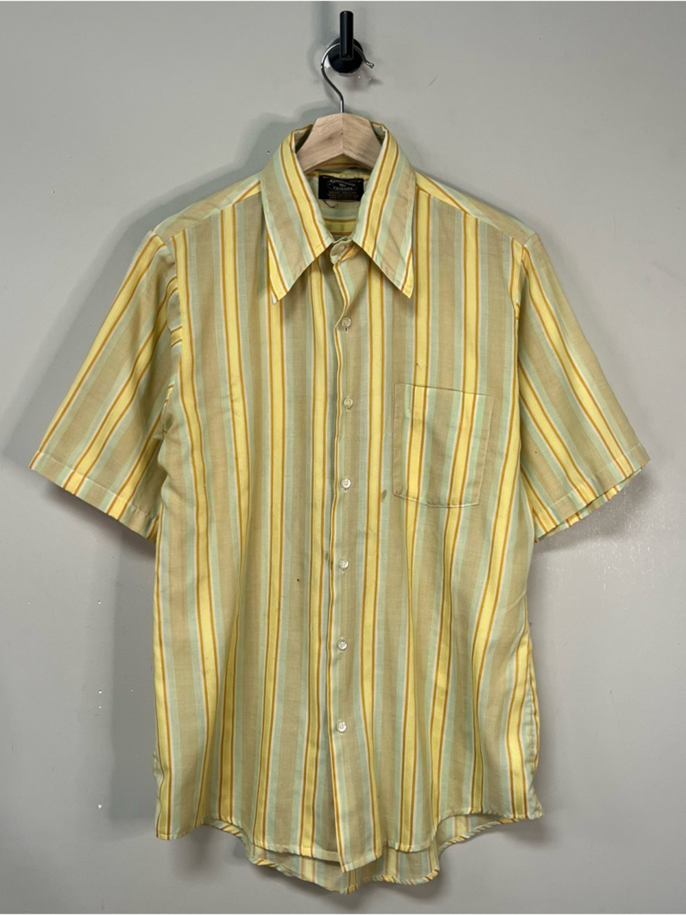 Vintage 80s Striped Button Up
